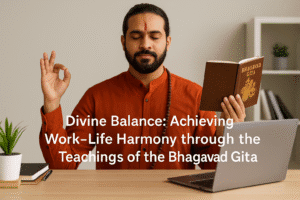 Divine Balance: Achieving Work-Life Harmony through the Teachings of the Bhagavad Gita