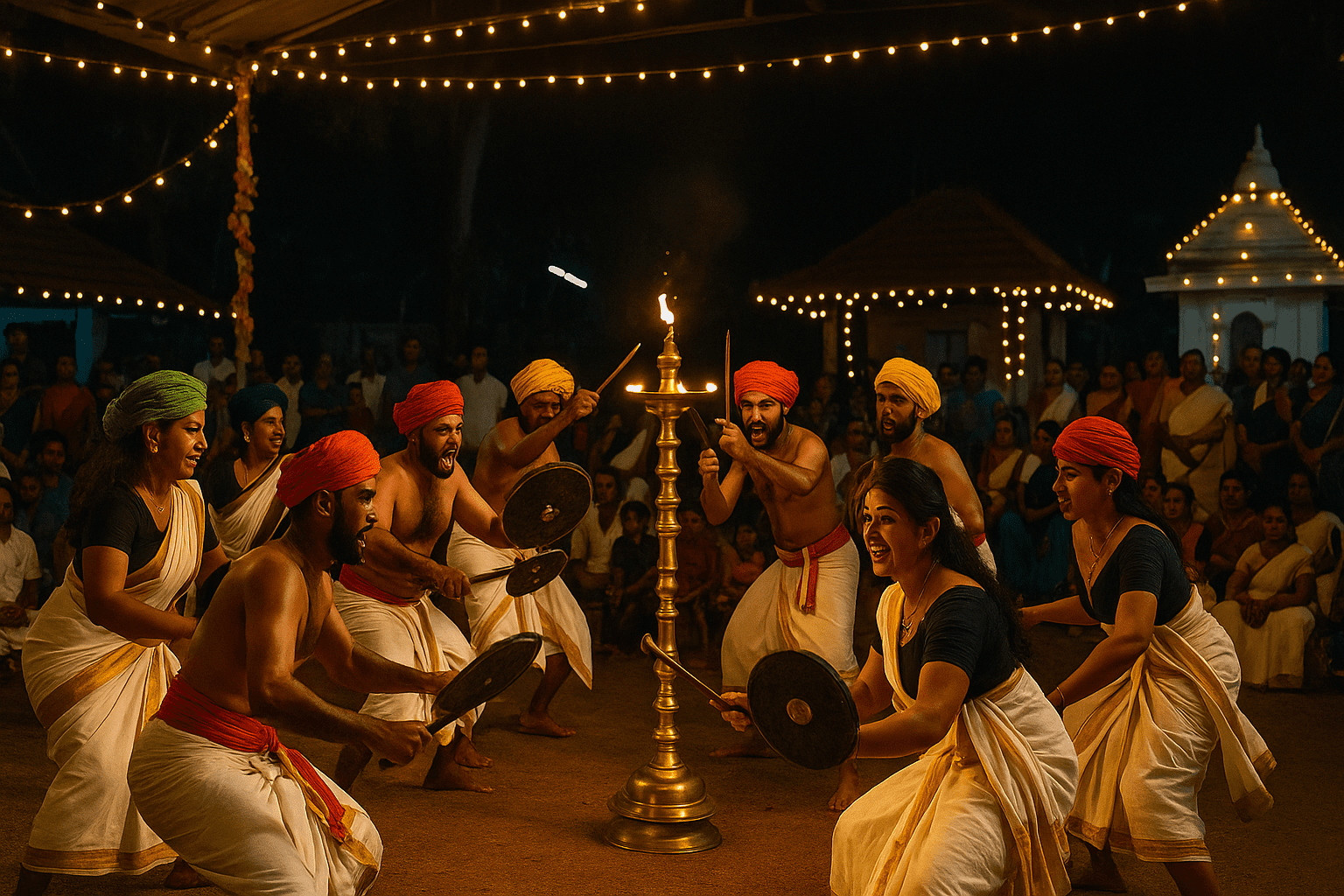 Kanyarkali: The Vibrant Folk Art of Palakkad’s Nair Community