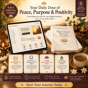 The Ultimate 30-Day Spiritual Sadhana Toolkit (Digital Bundle)